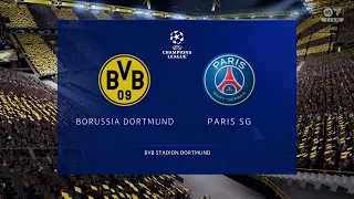 Borussia Dortmund Vs PSG 1-0 | Champions League 2023/24 Play offs