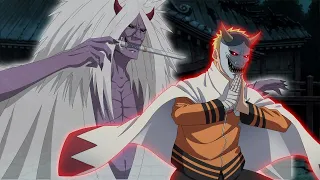Наруто против Джашина бога и показал свою новую силу в аниме Боруто 2 часть