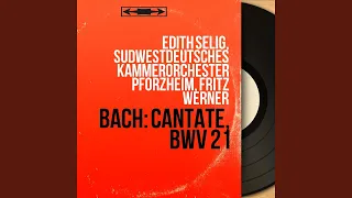 Ich hatte viel Bekümmernis, BWV 21, Pt. 2: Aria. "Komm, mein Jesu, und erquicke"