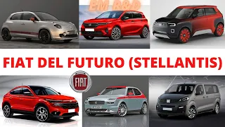 FIAT del futuro 2022 2023 2024 STELLANTIS Nuova 600 127 SUV PANDA PUNTO DOBLO' SCUDO-New models FIAT