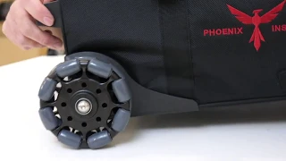 A Closer Look at Phoenix Instinct Wheelchair Luggage Omnidirectional Wheels