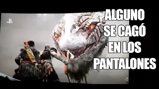 God of War - La gran reacción del público al tráiler del E3 2017. Flipan con Jörmundgander.