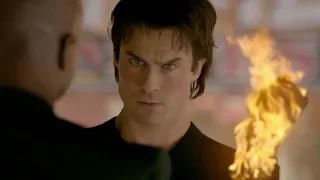 The Vampire Diaries 8x11 Cade shows he's immortal and can't die in Damon's mind