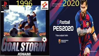 Evolution of PES Games 1996 - 2020