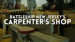 Battleship New Jersey's Carpenter's Shop