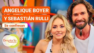 Angelique Boyer y Sebastián Rulli lloran al recordar la carrera de la actriz | Despierta América