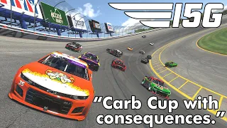 "Carb Cup with consequences." NASCAR Next Gen at iRacing Super Speedway | Team I5G