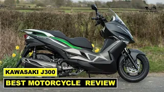 KAWASAKI J300 BEST MOTORCYCLE REVIEW Great Highly capable commuter scooter 2014   on