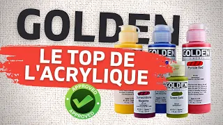 Pourquoi Golden est la meilleure peinture acrylique ?