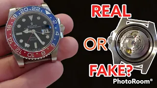 How to Spot a Fake Rolex GMT Master II