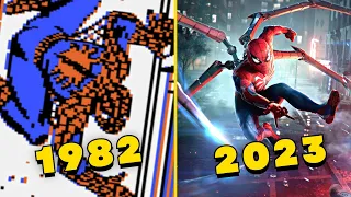 SPIDER-MAN Games Evolution 1982-2023