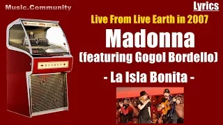 Lyrics live - Madonna & Gogol Bordello - La Isla Bonita