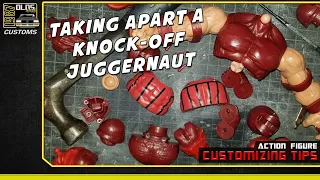 Marvel Legends Knock Off Juggernaut Tear-down Tutorial - Maestro Boots - Part 1