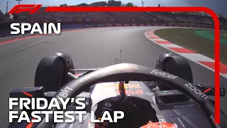 Max Verstappen's Fastest Lap In FP2 | 2023 Spanish Grand Prix