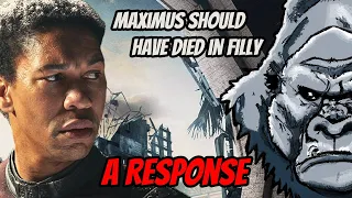 Maximus Should Have Died in Filly: A Response to the Comments