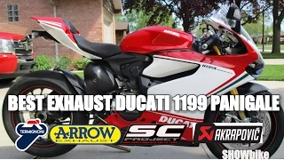 Best Exhaust Ducati 1199 Panigale | Termignoni | Sc Project | Akrapovic | Arrow