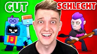 die MEIST GEHASSTEN😡 und MEIST GELIEBTEN😍 Brawler in BRAWL STARS...