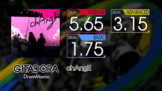 【GITADORA】 chAngE (EXTREME ~ BASIC) Drum