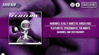 [v2] Flatline vs. Spaceman vs. The Nights (Hardwell UMF 2023 Mashup) [David Nam & EDXX Remake]