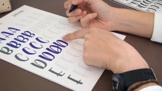 Curso Lettering 2 - Mayúsculas con rotulador de pincel