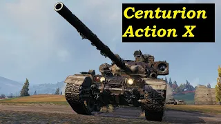 Centurion Action X.  10к урона, 6 фрагов. Эффектная концовка.