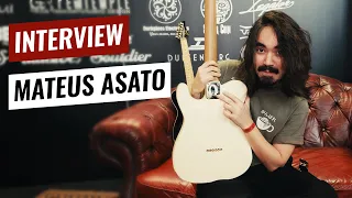 Mateus Asato talks about his favorite gear and why it's important to tell a story on the guitar