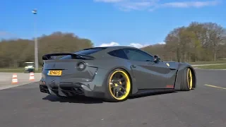 Supercars Accelerating LOUD! Ferrari F12 N-Largo, Aventador S, 720S, LibertyWalk GT-R & More!