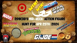 HUNTING and FINDING NEW  Figs April 25th Toy Hunt MORE TMNT MOTU  Star Wars and MORE!