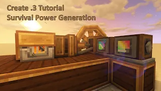 Create .3 Tutorial Episode 6: Survival Power Generation - and Automatic Furnace Engine