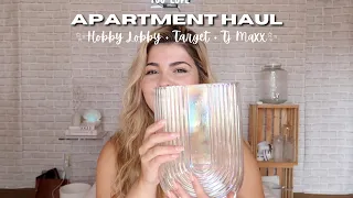 2022 *FIRST* apartment haul - decor edition - iridescent, whites, neutrals, & more! | laur♡ |