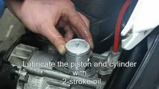 How to change cylinder on a scooter