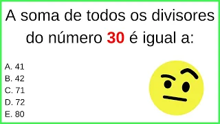 😉 Você consegue resolver essa questão??? | MATEMÁTICA BÁSICA