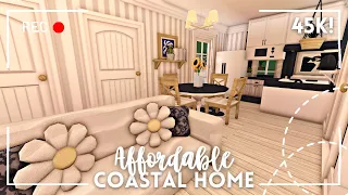 [roblox bloxburg] no gamepass affordable coastal starter family home ☀️ ꒰ tour & build ꒱ - itapixca