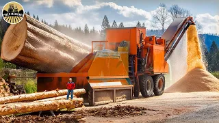 45 Heavy Machinery Dangerous Monster Wood Chipper Machines in Action