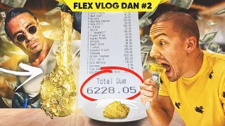 STEK OD ZLATA - NAJSKUPLJA HRANA NA SVETU *6228 eura* - DUBAI FLEX VLOG #2