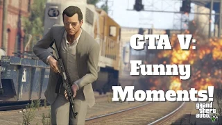 GTA V FUNNY MOMENTS - David Blaine Kills A Guy!