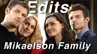 the mikaelson edits because they’re the best family