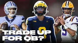 Denver Broncos latest RUMORS on trading up for QB in NFL Draft!