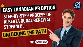 Easy Canadian PR Option | Alberta Rural Renewal Stream | Step-By-Step Process