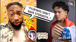 Are Filipinos Physically Weak? | FILIPINOS who made PINOYS PROUD #2 | ELAJAS REACTS