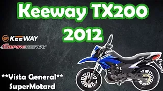 Vista General Empire / Keeway TX 200 Super Motard 2012 [HD]