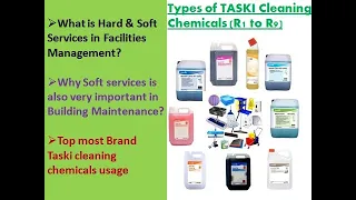 How to Use Taski R1-R9 House keeping Cleaning chemicals?#tamil
