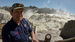 The best Augrabies waterfall flood experience I can give you during the Orange river flood of 2022.