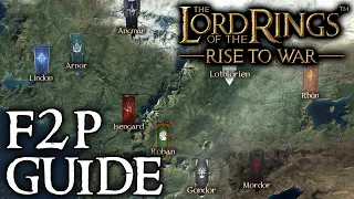 Lotr: Rise to War - F2P Starting Guide (Part 1)