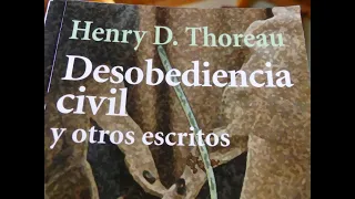 Henry Thoreau   Desobediencia civil