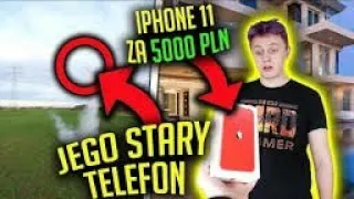 Zniszczyłem jego telefon i kupiłem mu iPhone 11  był w szoku!