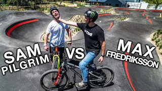 Sam Pilgrim VS Max Fredriksson | MTB PUMP TRACK CHALLENGE