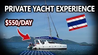 We Rented a Private Yacht for a Day In Thailand | Phuket