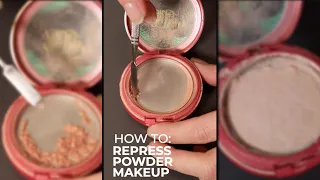 How to Repress Powder Makeup - Mixing 2 Project Pan Focus Products Together