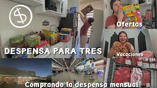 HACIENDO MI DESPENSA MENSUAL PARA 3 ✅ (Sams y Walmart) Cuánto gasté? | NOS VAMOS ALA PLAYA | Patpat